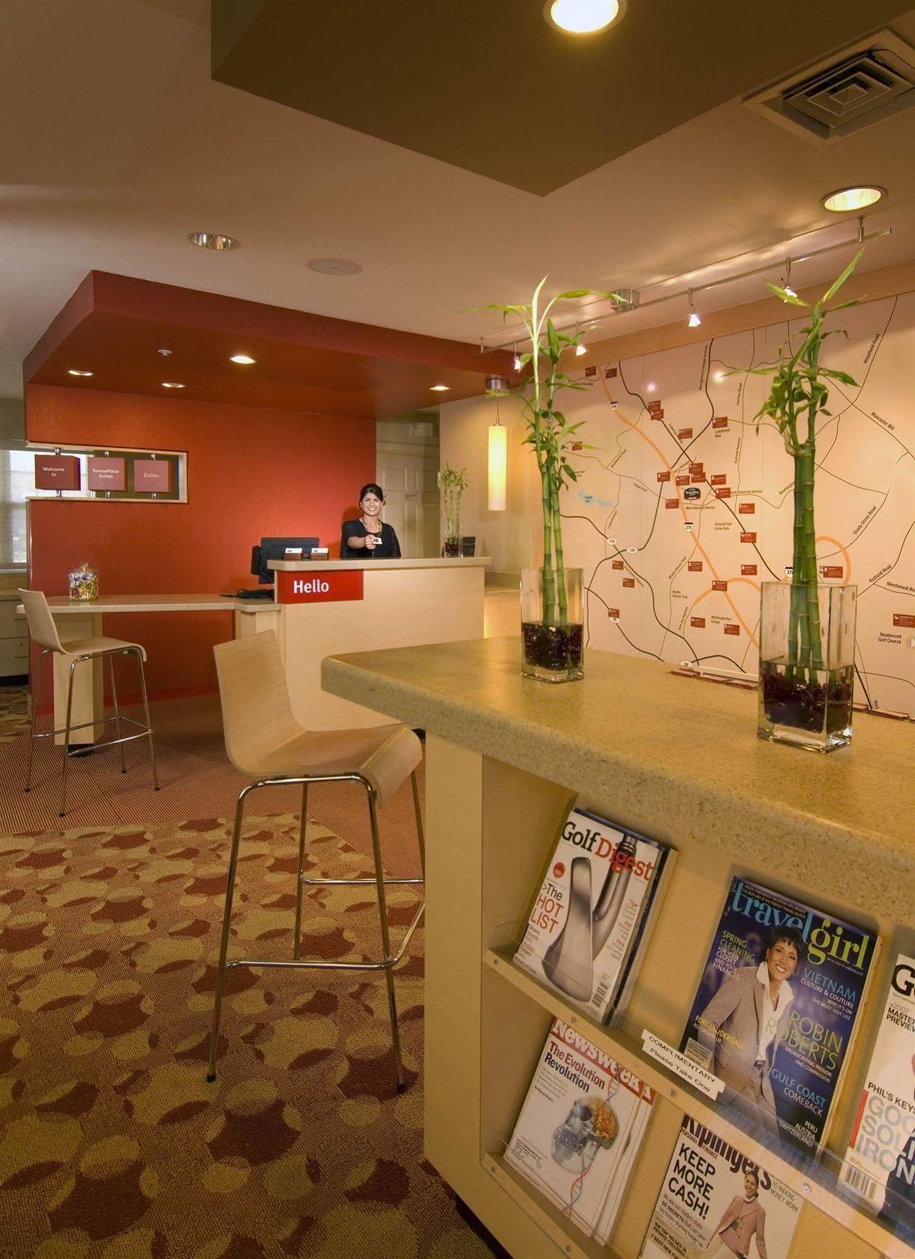 Towneplace Suites Dulles Airport Sterling İç mekan fotoğraf